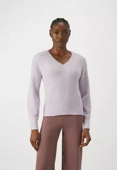 Свитшот Athleta LAYOVER V NECK, оксалиновый фиолетовый