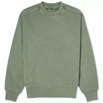 Свитшот Carhartt Wip Duster Script, зеленый