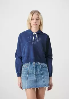 Свитшот Cropped GAP, синий