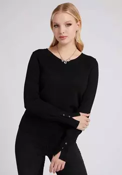 Свитшот Guess ГЕНА, цвет schwarz