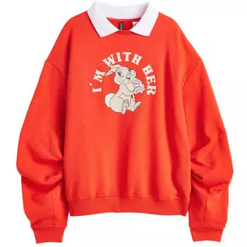 Свитшот H&amp;M Bambi, оранжевый