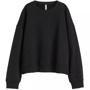 Свитшот H&amp;M+, черный