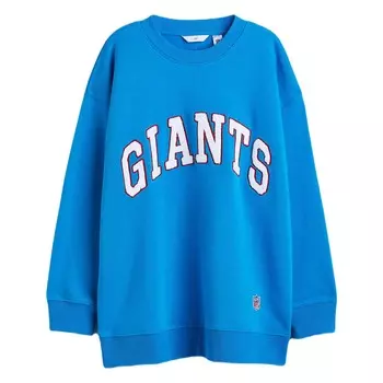 Свитшот H&amp;M Giants Oversize, голубой