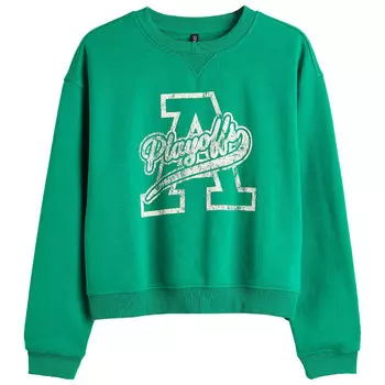 Свитшот H&amp;M+ Playoffs, зеленый