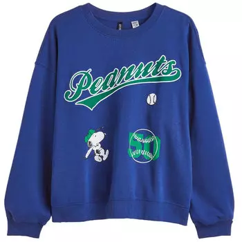 Свитшот H&amp;M+ Snoopy, синий