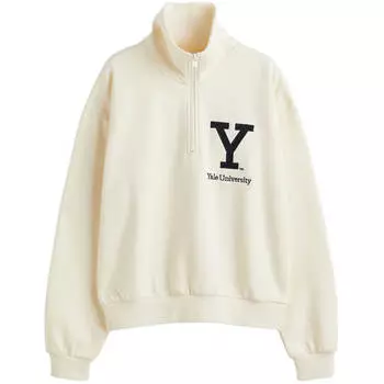 Свитшот H&amp;M Yale University, кремовый