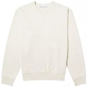 Свитшот Jw Anderson Logo Embroidery, бежевый
