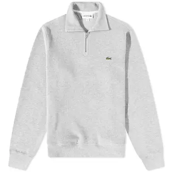 Свитшот Lacoste с полумолнией на молнии