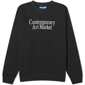 Свитшот Market Contemporary Art Market, черный