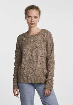 Свитшот Pieces БИББИ, цвет fossil