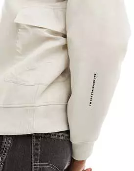 Свитшот Pull&Bear Future цвета экрю