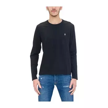 Свитшот Ralph Lauren Logo Embroidered Crewneck Sweatshirt, черный