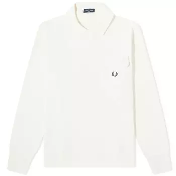 Свитшот с карманами Fred Perry Loopback, экрю