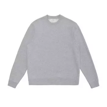 Свитшот с круглым вырезом Zara, серый