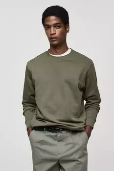Свитшот с овальным вырезом Mango
