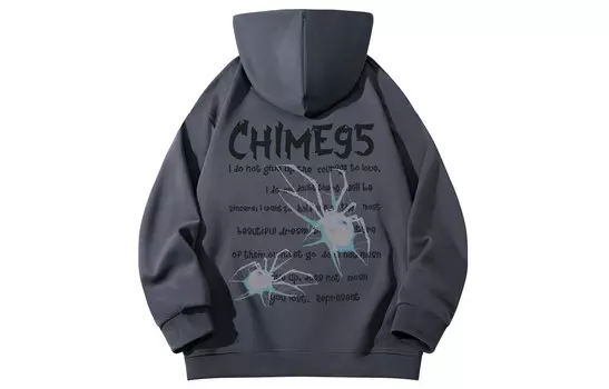 Свитшот серии Chime95 унисекс Rhime, темно-серый