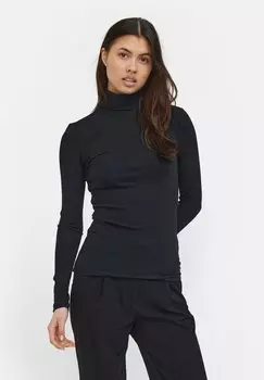 Свитшот Soft Rebels FENJA ROLLNECK, черный