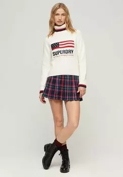 Свитшот Superdry AMERICANA ROLL NECK, экрю