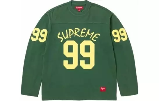 Свитшот Supreme футбольный, белый