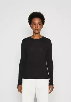 Свитшот Tommy Hilfiger МЯГКИЙ СВИТЕР, черный