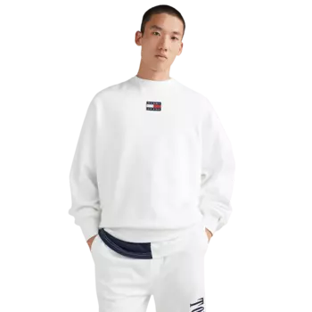 Свитшот Tommy Jeans Retro Logo, белый