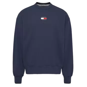 Свитшот Tommy Jeans Retro Logo, темно-синий