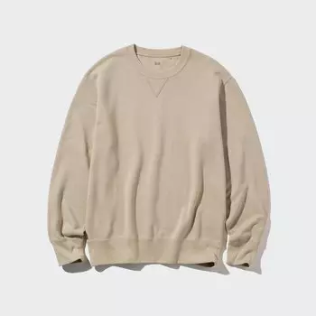 Свитшот Uniqlo, бежевый