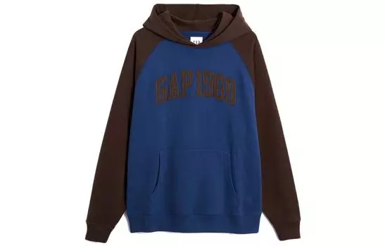 Свитшот унисекс GAP, Black Gray Patchwork