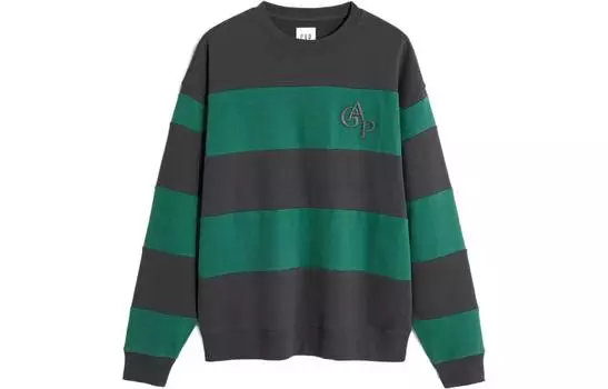 Свитшот унисекс GAP, синий/белый