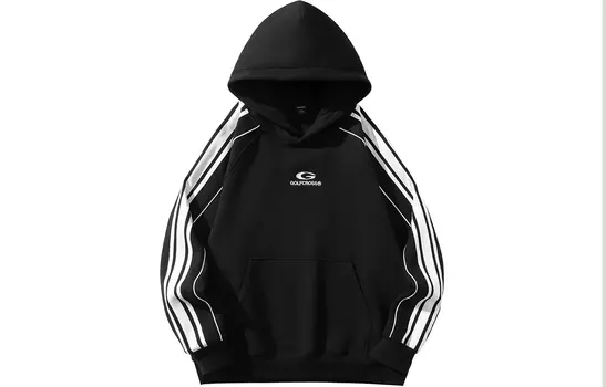 Свитшот унисекс GOLFCROSS, White Heather Gray