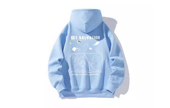 Свитшот унисекс JCUI, Regular Edition White
