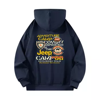 Свитшот унисекс Jeep, белый