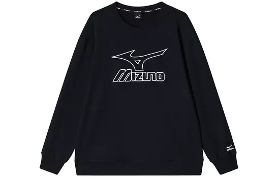 Свитшот унисекс Mizuno, черный