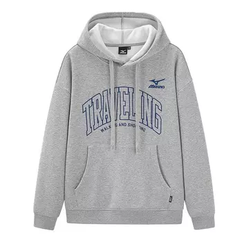 Свитшот унисекс Mizuno, Heather Gray