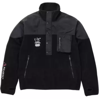 Свитшот унисекс от F/CE на осень и зиму GAP, Black Patchwork