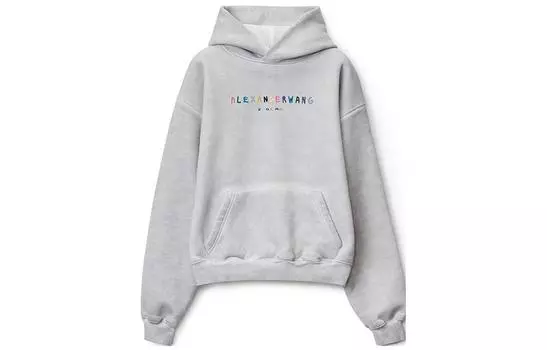 Свитшот унисекс серые Alexander Wang, серый