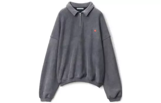 Свитшот унисекс серые Alexander Wang, серый