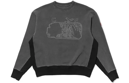 Свитшот унисекс серые Cav Empt, серый
