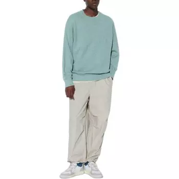 Свитшот унисекс зеленый Uniqlo, изумрудно-зеленый