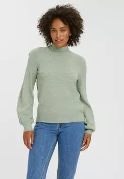Свитшот Vero Moda БАЛЛОНЭРМЕЛЬ, цвет jadeite