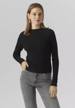Свитшот Vero Moda, черный