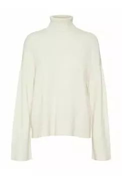 Свитшот Vero Moda GISELA ROLL NECK, цвет oatmeal