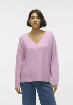 Свитшот Vero Moda, пастельная лаванда.