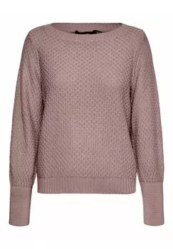 Свитшот Vero Moda РУНДХАЛС, цвет woodrose