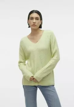 Свитшот Vero Moda VMCREWLEFILE V-NECK, язычок