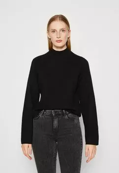 Свитшот Vero Moda VMSABA HIGHNECK, черный