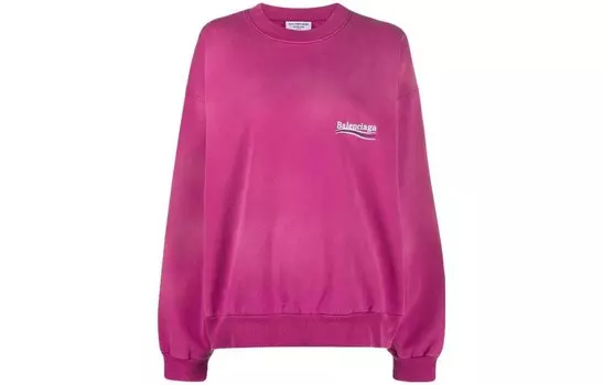 Свитшот женский Balenciaga, фуксия
