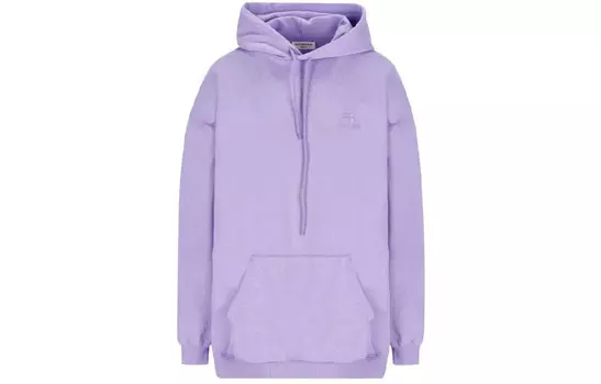 Свитшот женский Balenciaga с карманом, фиолетовый