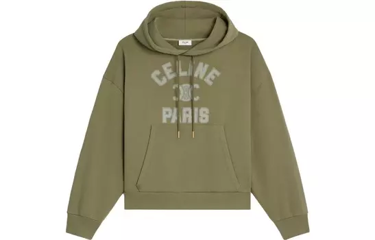 Свитшот женский Celine, хаки