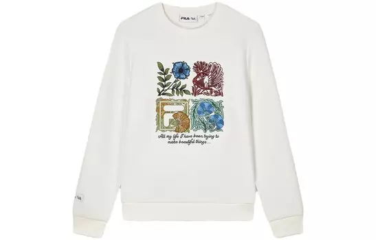 Свитшот женский Cloud White Fila